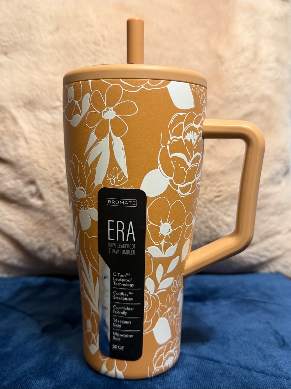 NEW BrüMate 30oz Era in Sandstone Bloom - Brümate x Holly Gabriel Collaboration